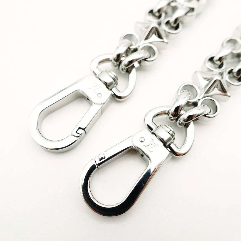 Unused Louis Vuitton LOUIS VUITTON Dauphine Accessory Strap Silver Stainless Steel Men's 7-10-742