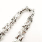 Un used LOUIS VUITTON D'Ophélie Strap Metal Silver