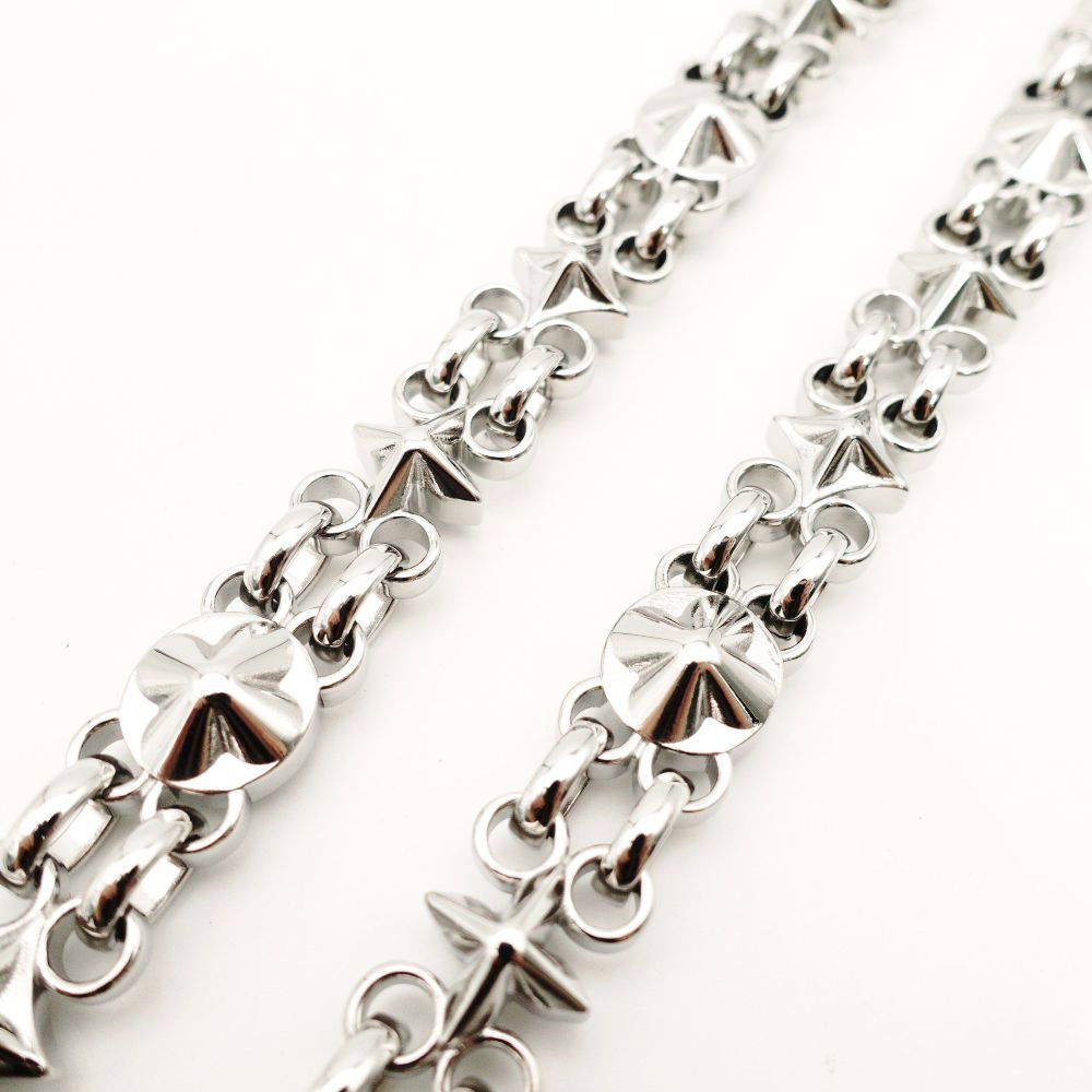 Un used LOUIS VUITTON D'Ophélie Strap Metal Silver