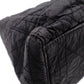 Christian Dior Lady Dior Handbag, Nylon, Black, 2-Way, Gold Hardware