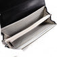 CHANEL Lambskin Cambon Line Long Wallet, Leather, Black, Silver, CC Logo