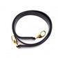 Christian Dior Lady Dior Handbag, Nylon, Black, 2-Way, Gold Hardware