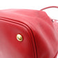 SAINT LAURENT Emmanuel 2-Way Shoulder Bag, Leather, Red, Women's