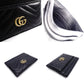 GUCCI Marmont Card Case Leather Black Men's