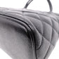 CHANEL Tote, Tote Bag, Leather, Black, Gold Hardware, Shoulder Strap, Vintage