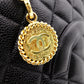 CHANEL Tote, Tote Bag, Leather, Black, Gold Hardware, Shoulder Strap, Vintage