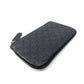 Gucci Shima Coin Case Leather Black Men's