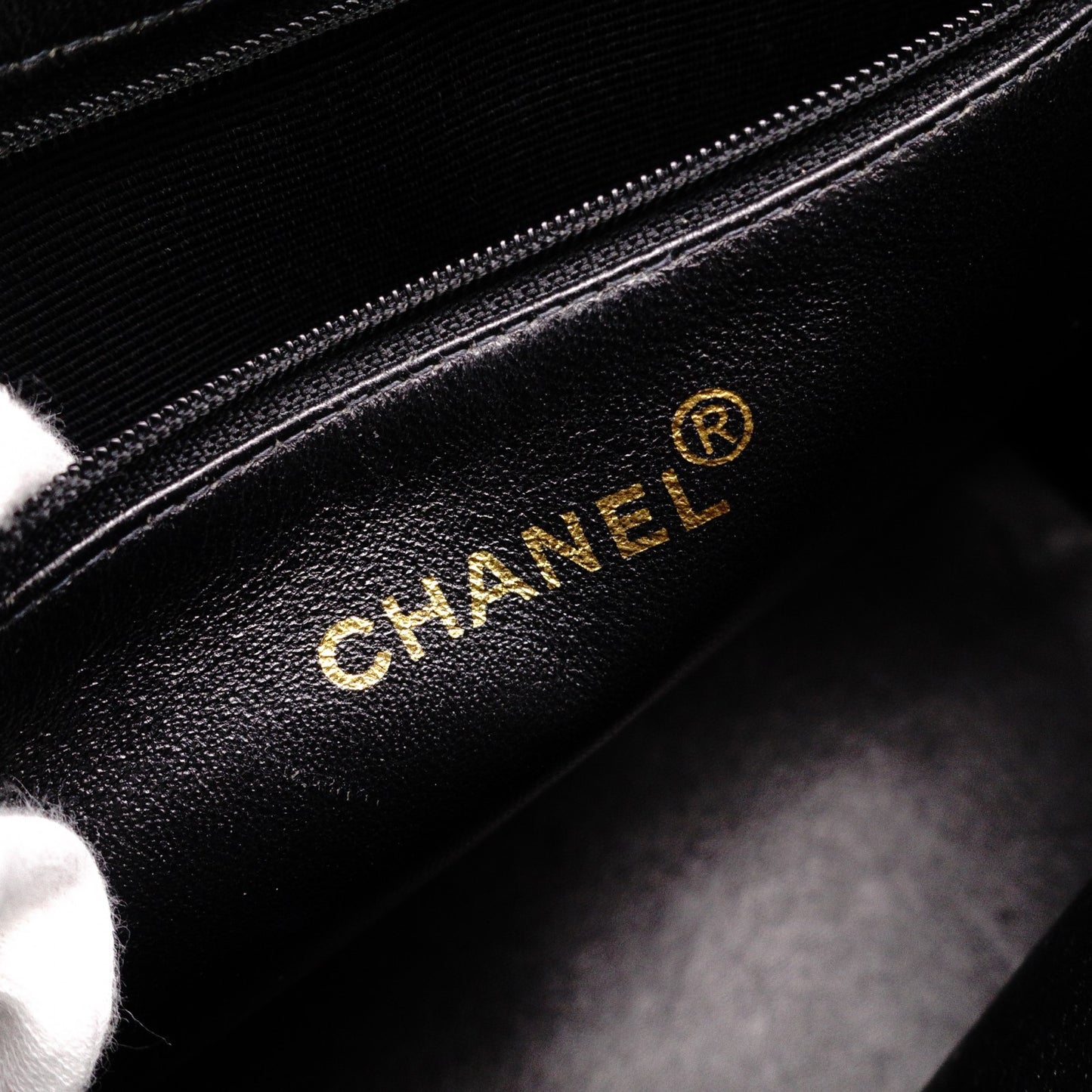 CHANEL Tote, Tote Bag, Leather, Black, Gold Hardware, Shoulder Strap, Vintage