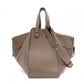 LOEWE Hammock Small Handbag, Leather, Brown, 2-Way Crossbody