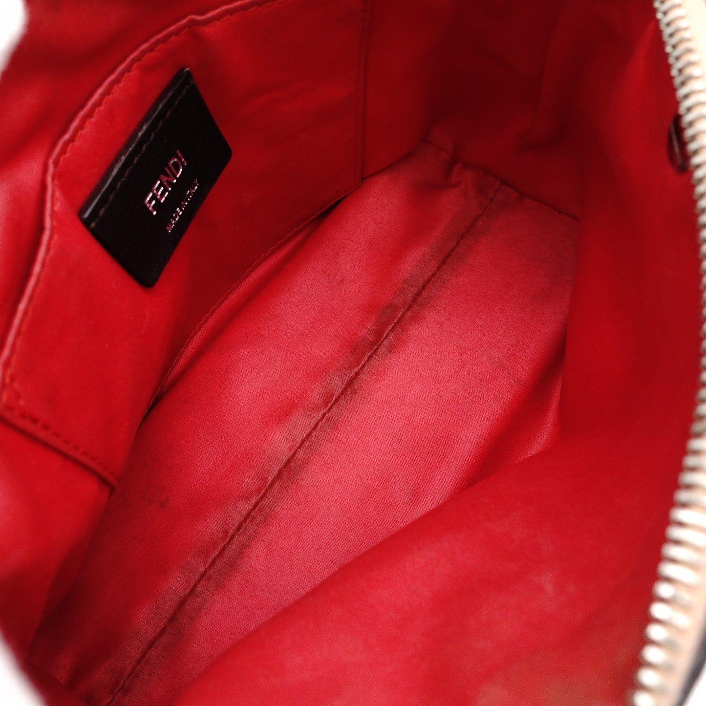FENDI By the Way Handbag Leather Coral Pink 2-Way