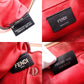FENDI By the Way Handbag Leather Coral Pink 2-Way