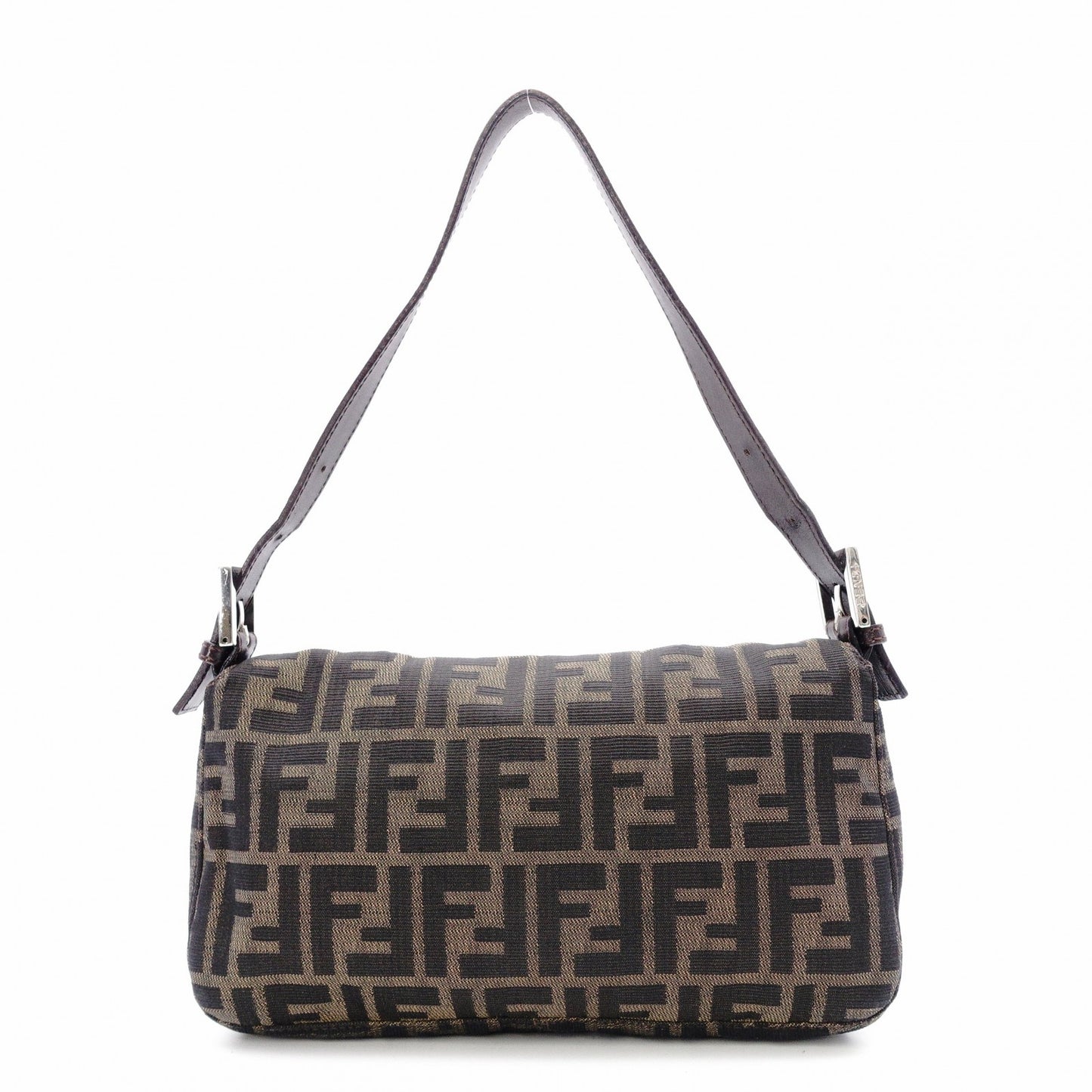 FENDI Mamma Bucket Zucca Shoulder Bag Canvas
