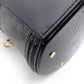LOUIS VUITTON Cannes Vernis Shoulder Bag Patent Leather Black