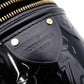 LOUIS VUITTON Cannes Vernis Shoulder Bag Patent Leather Black