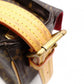 LOUIS VUITTON Vivacité MM Monogram Canvas Shoulder Bag, Leather and PVC, Brown