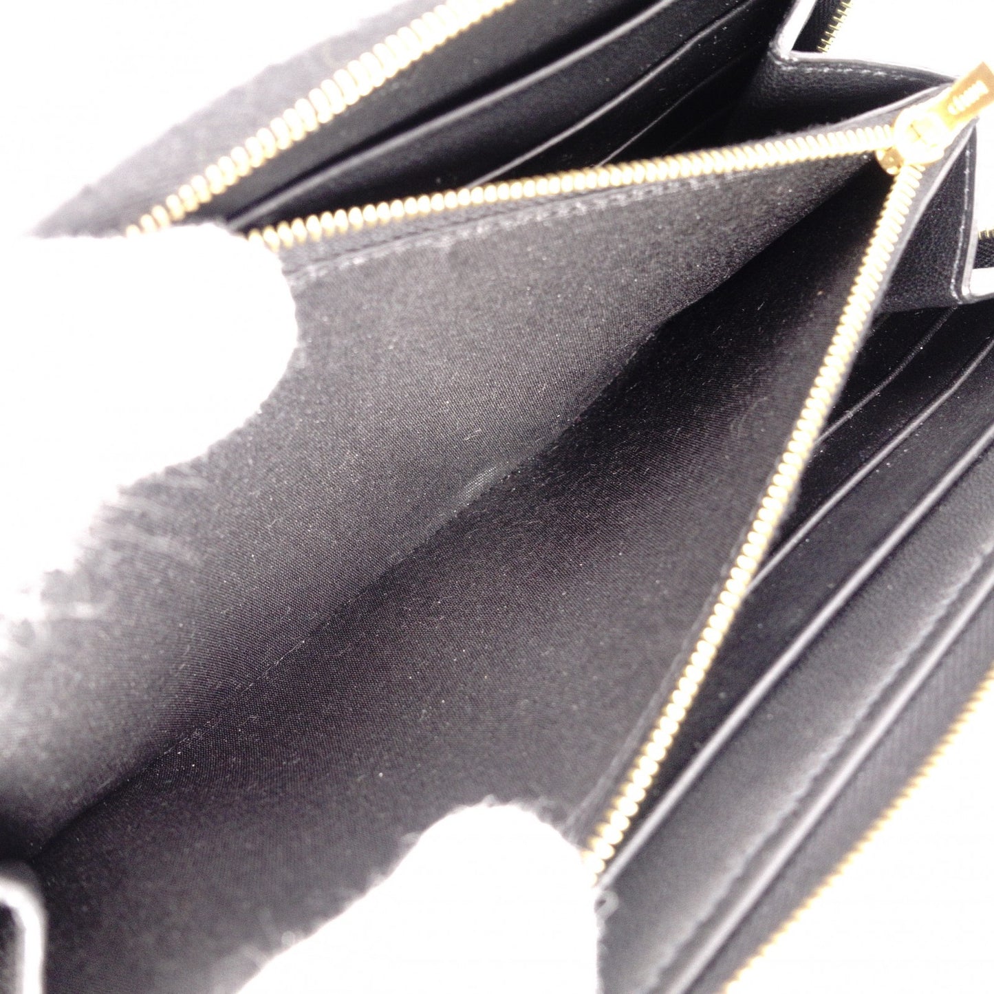 CELINE Alphabet Large Zipped Multifunction Long Wallet, Leather, Black, Gold Hardware