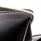 CELINE Alphabet Large Zipped Multifunction Long Wallet, Leather, Black, Gold Hardware