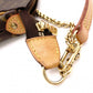 LOUIS VUITTON Eva Monogram Canvas Shoulder Bag, PVC/Leather, Brown, 2-Way