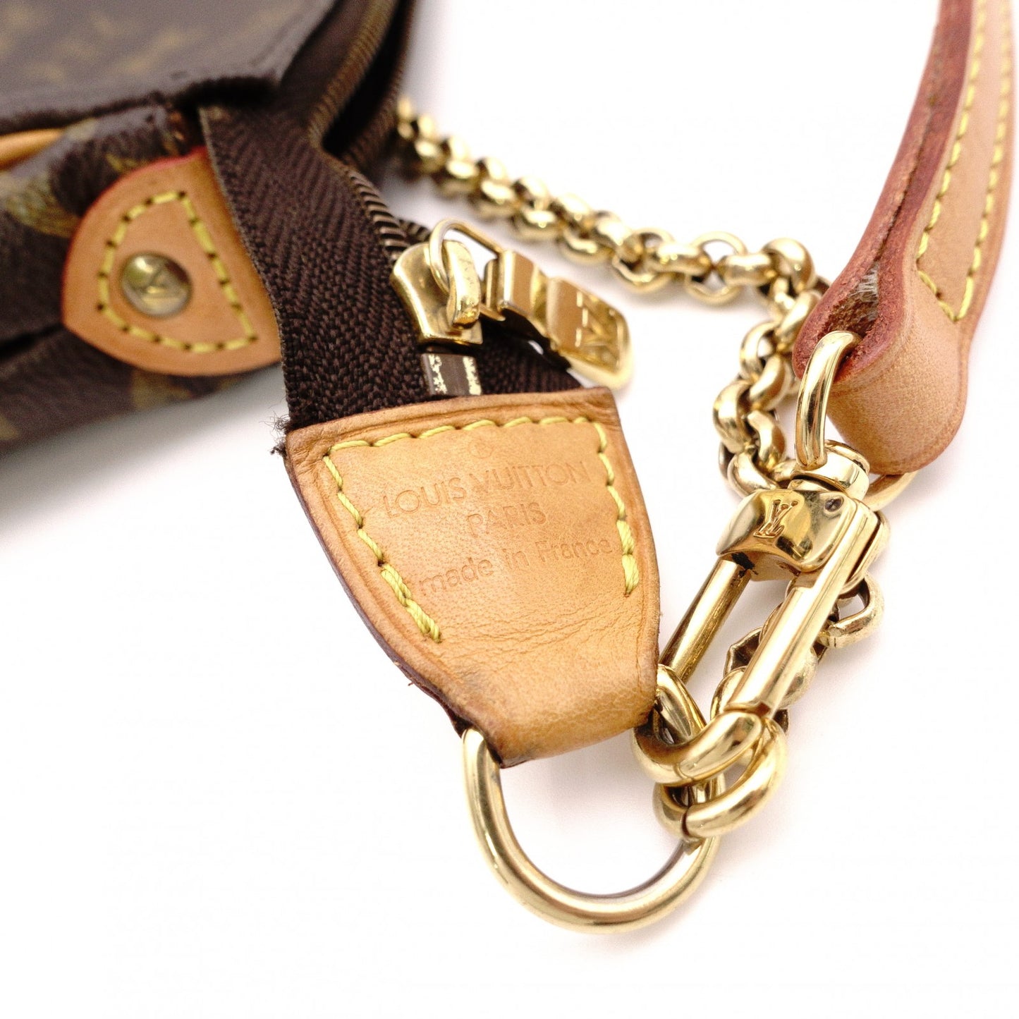 LOUIS VUITTON Eva Monogram Canvas Shoulder Bag, PVC/Leather, Brown, 2-Way