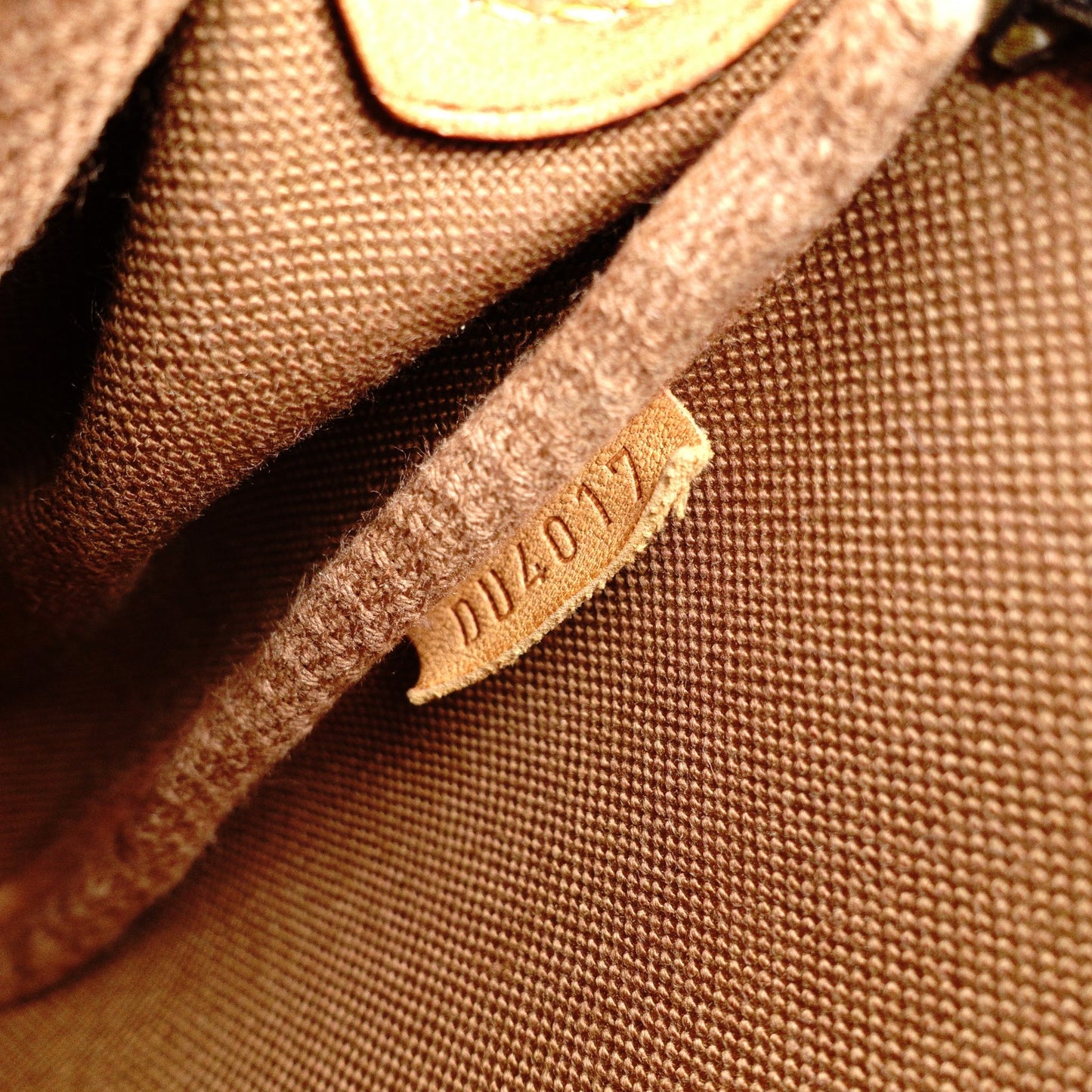 LOUIS VUITTON Eva Monogram Canvas Shoulder Bag, PVC/Leather, Brown, 2-Way