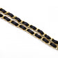 CHANEL Matelassé Shoulder Bag Leather Black Gold Hardware