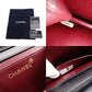 CHANEL Matelassé Shoulder Bag Leather Black Gold Hardware