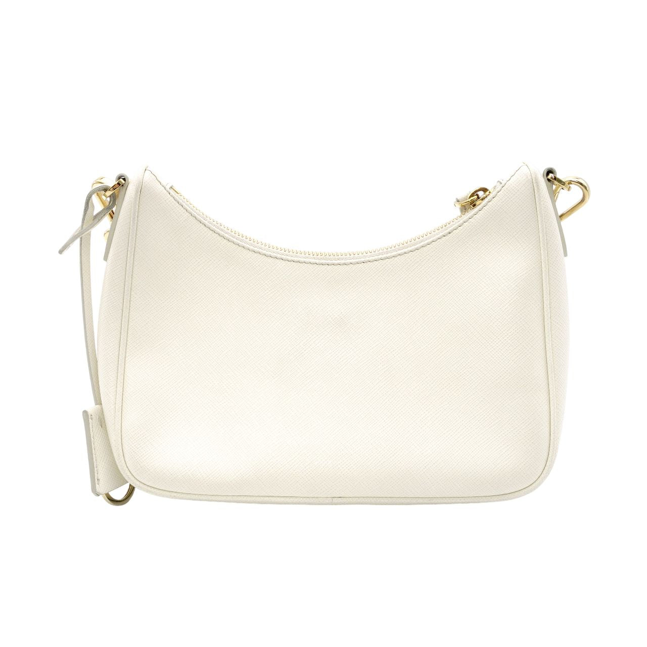 PRADA Re-Edition Shoulder Bag Leather White 2-Way