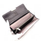 Christian Dior Miss Dior Chain Wallet, Long Wallet, Leather, Black with Gold Hardware