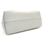 FENDI By the Way Medium Gray × Beige Leather 2-Way Handbag Shoulder 7-10-642