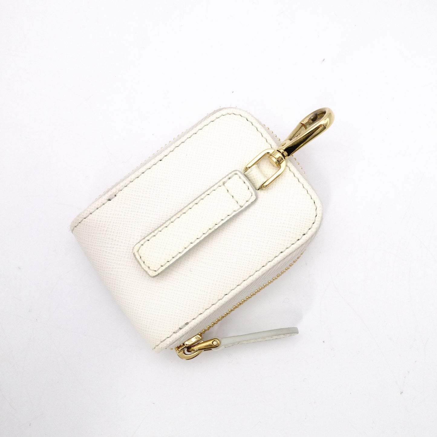 PRADA Re-Edition Shoulder Bag Leather White 2-Way