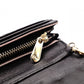 Christian Dior Miss Dior Chain Wallet, Long Wallet, Leather, Black with Gold Hardware