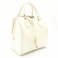 LOUIS VUITTON Damier Facet Speedy Cube PM White Patent Leather White Handbag 2-Way 7-5-685