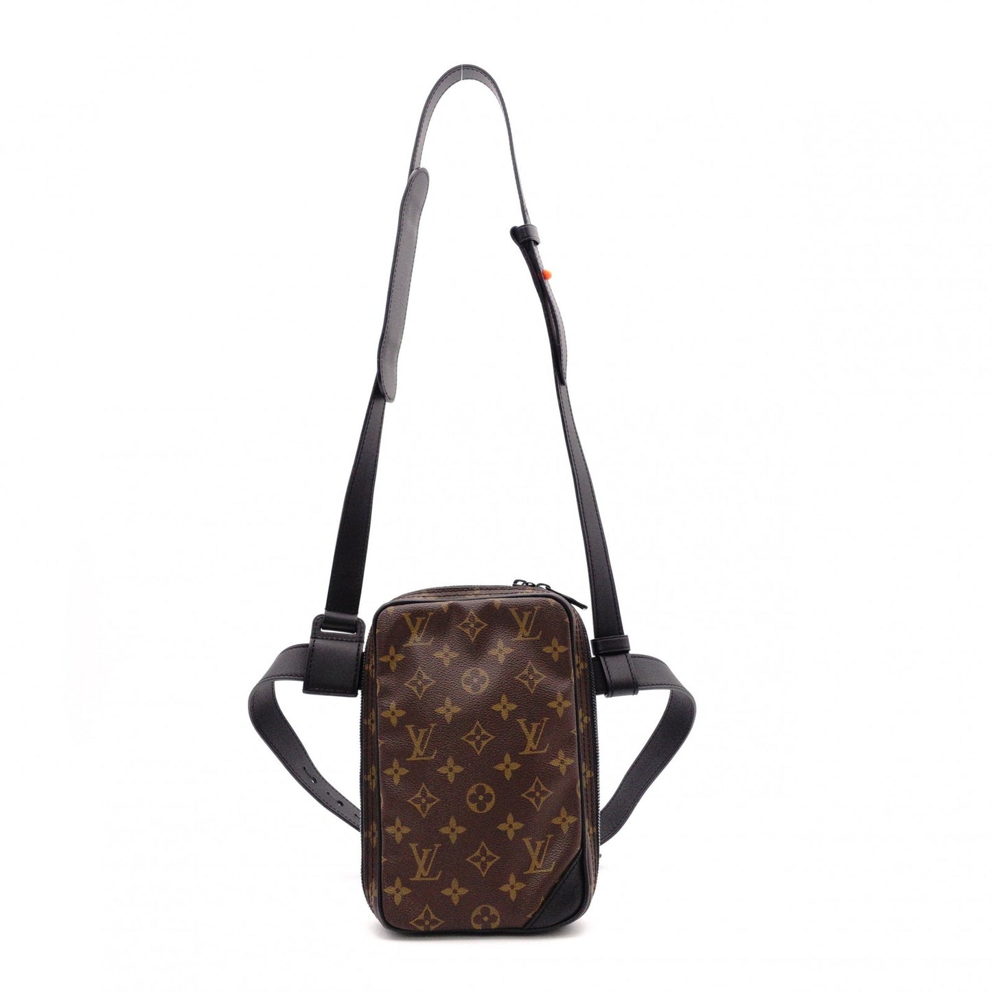 LOUIS VUITTON Side Bag Solareille Tility Monogram Shoulder Bag for Men, Brown