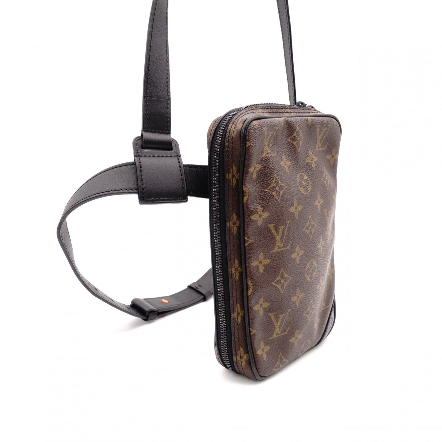 LOUIS VUITTON Side Bag Solareille Tility Monogram Shoulder Bag for Men, Brown