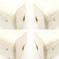 LOUIS VUITTON Damier Facet Speedy Cube PM White Patent Leather White Handbag 2-Way 7-5-685