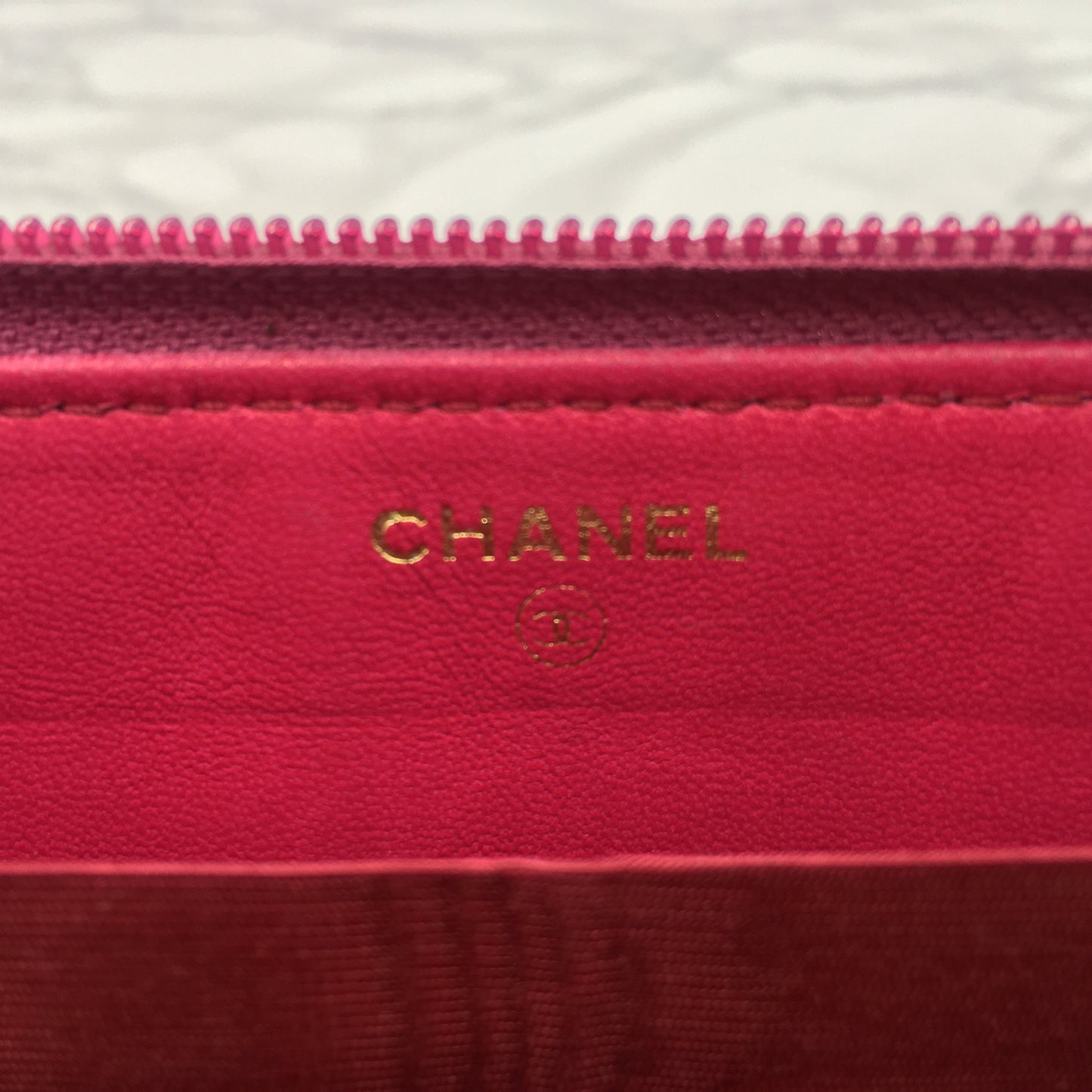 CHANEL Caviar skin Long Wallets