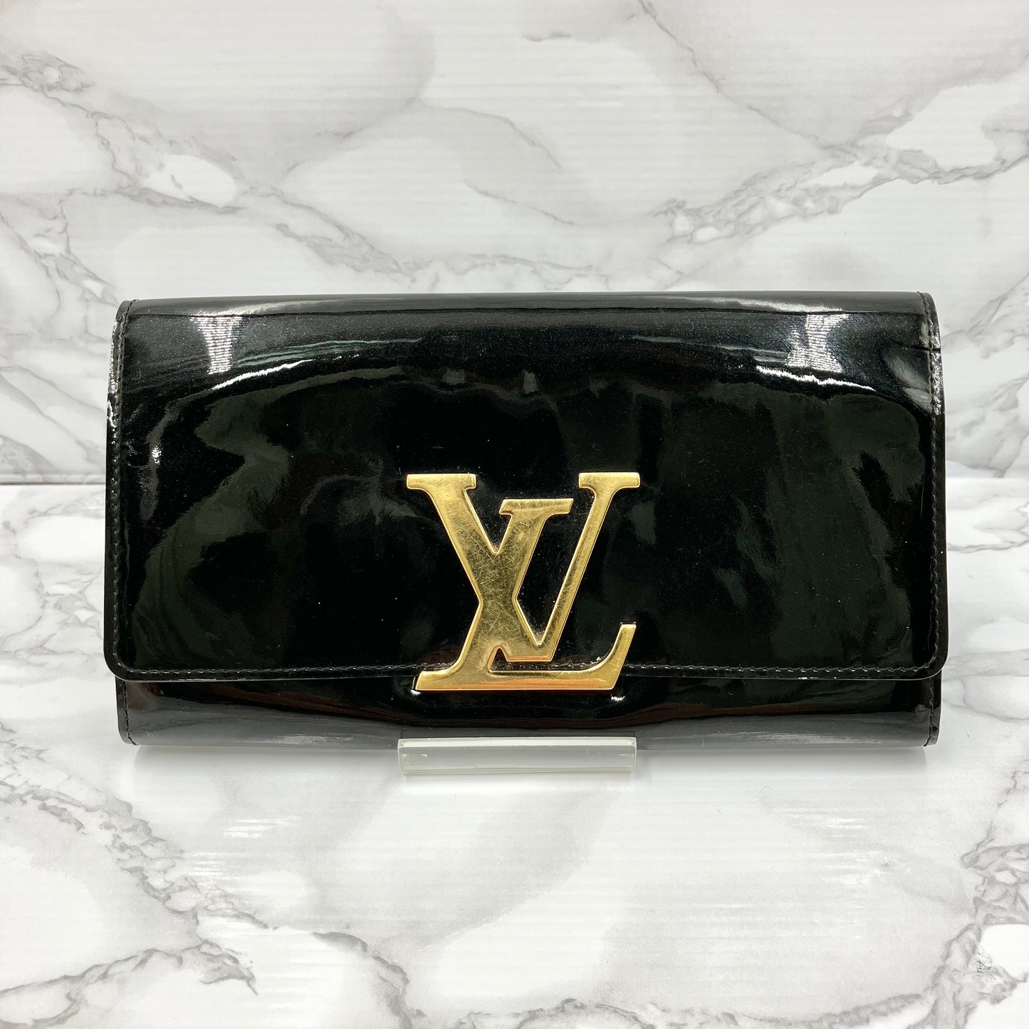 LOUIS VUITTON  Vernis Louise Long wallet