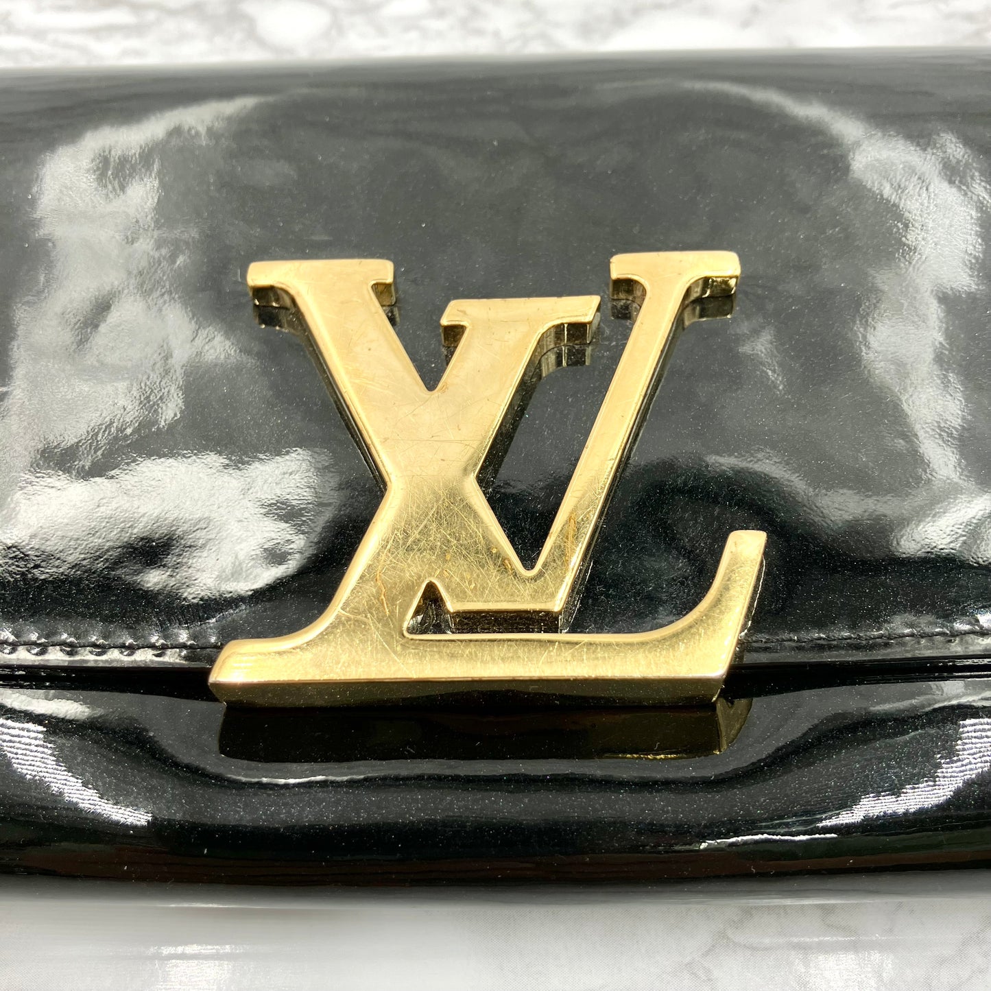 LOUIS VUITTON  Vernis Louise Long wallet