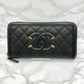 CHANEL Caviar Long wallet