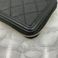 CHANEL Caviar Long wallet