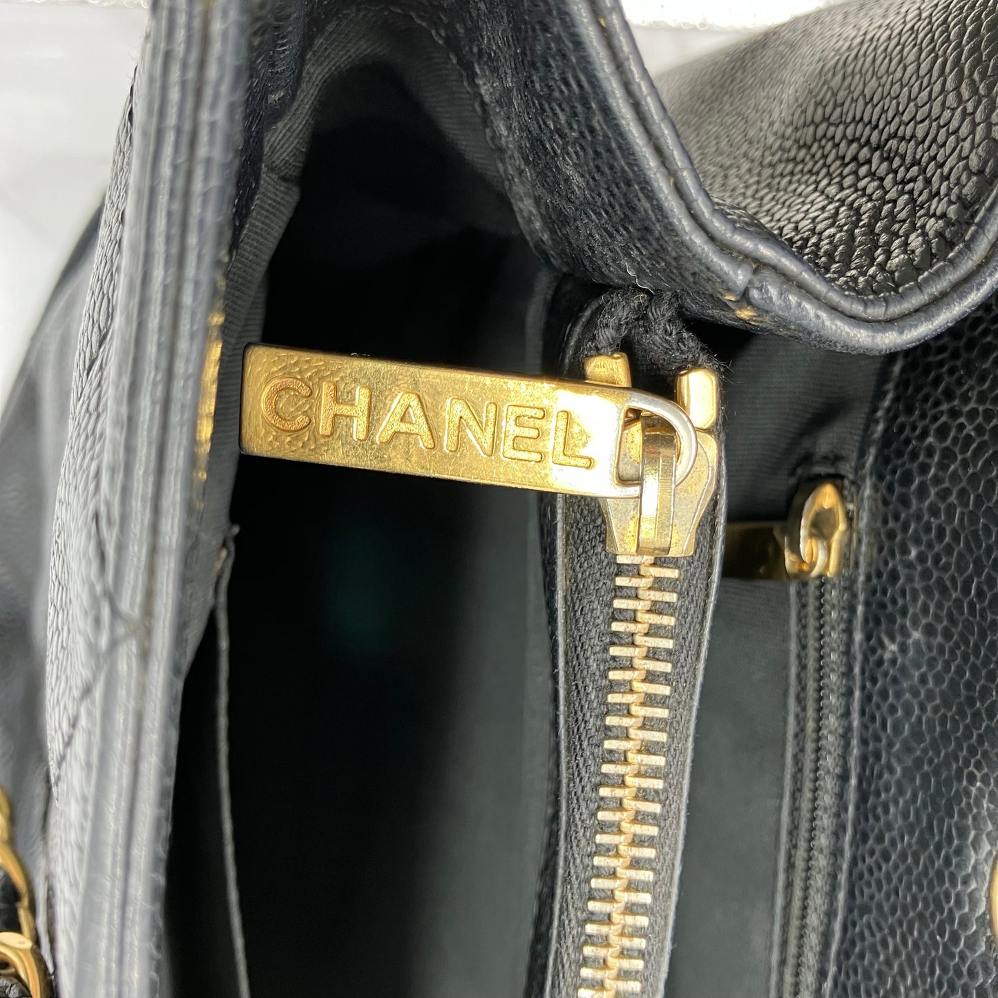 CHANEL Caviar GST