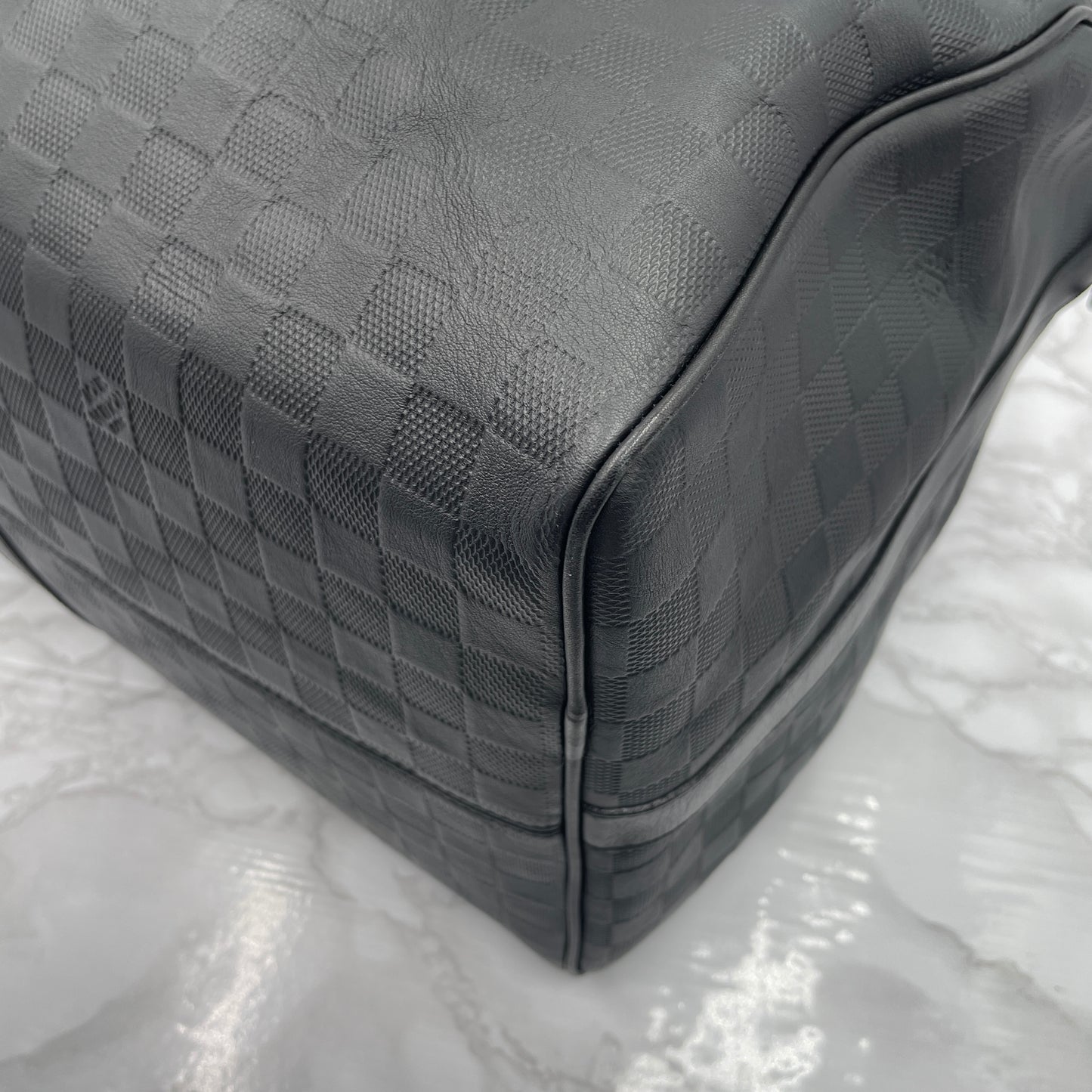 LOUIS VUITTON Damier Infini Keepall 55 Bandouliere