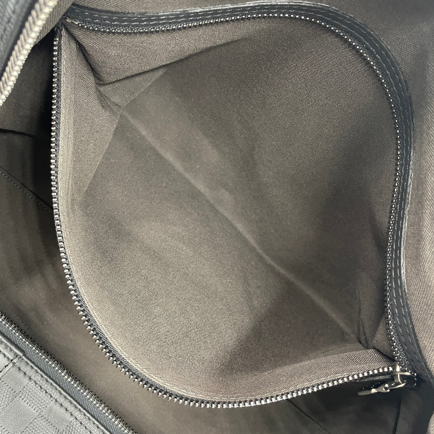 LOUIS VUITTON Damier Infini Keepall 55 Bandouliere