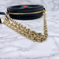 GUCCI Ophidia Suede Chain Shoulder Bag