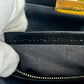 FENDI Mini Peekaboo Handbag Black Leather 2-Way Crossbody Black Gold Hardware 7-10-1013