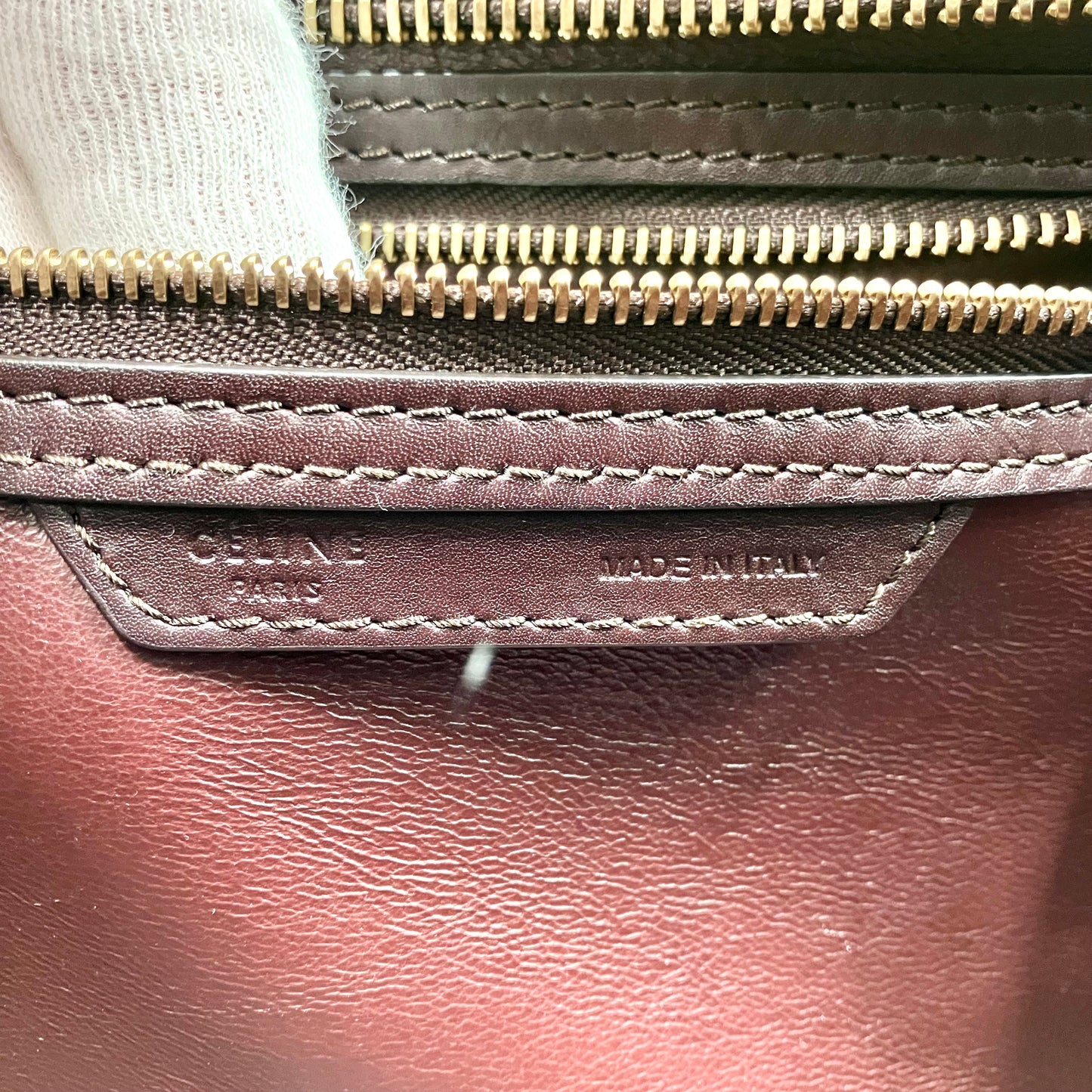 CELINE Micro Shopper Luggage