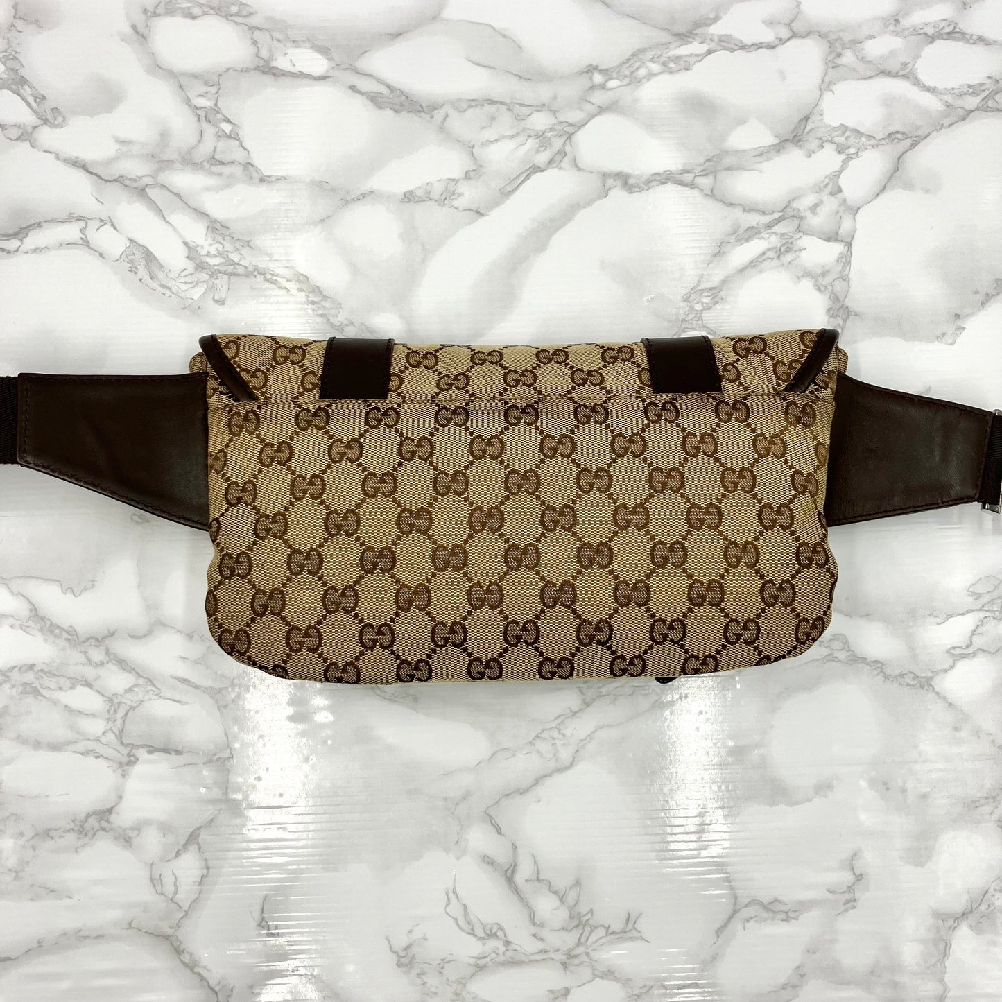 GUCCI canvas body bag