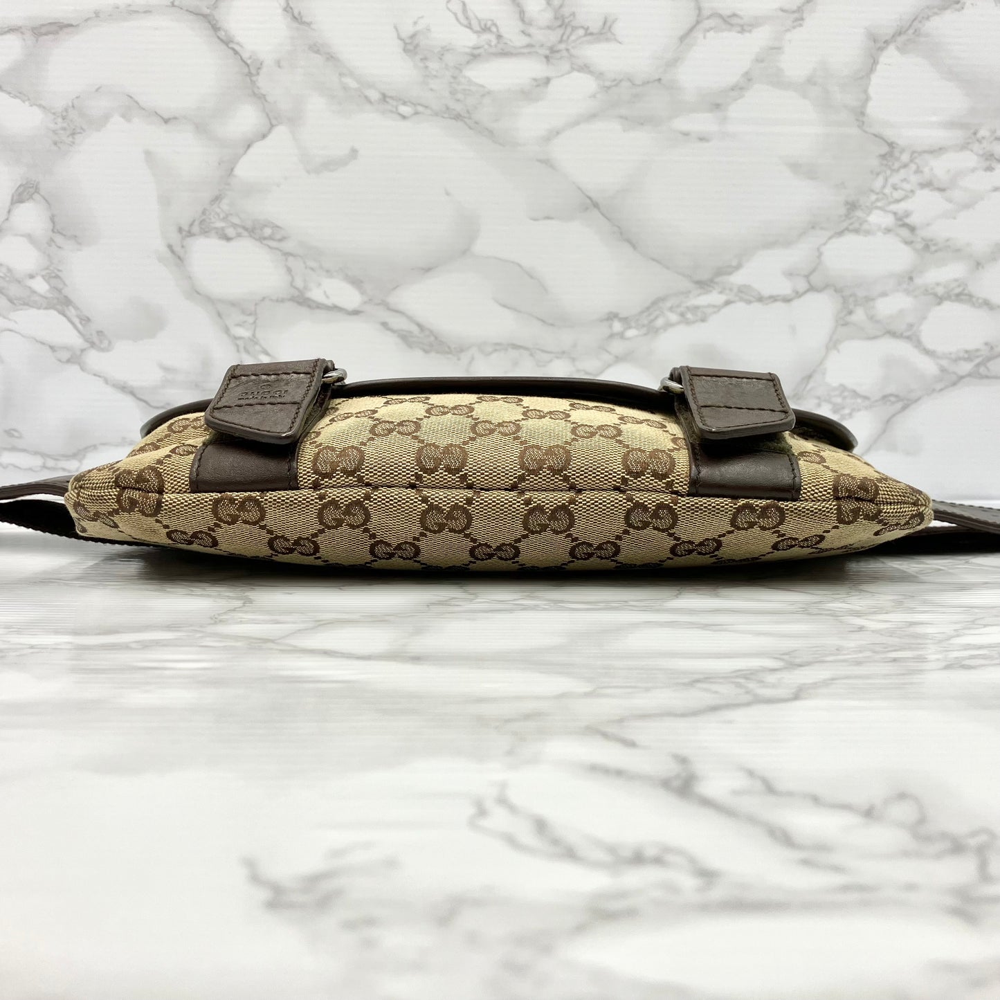 GUCCI canvas body bag