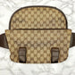 GUCCI canvas body bag