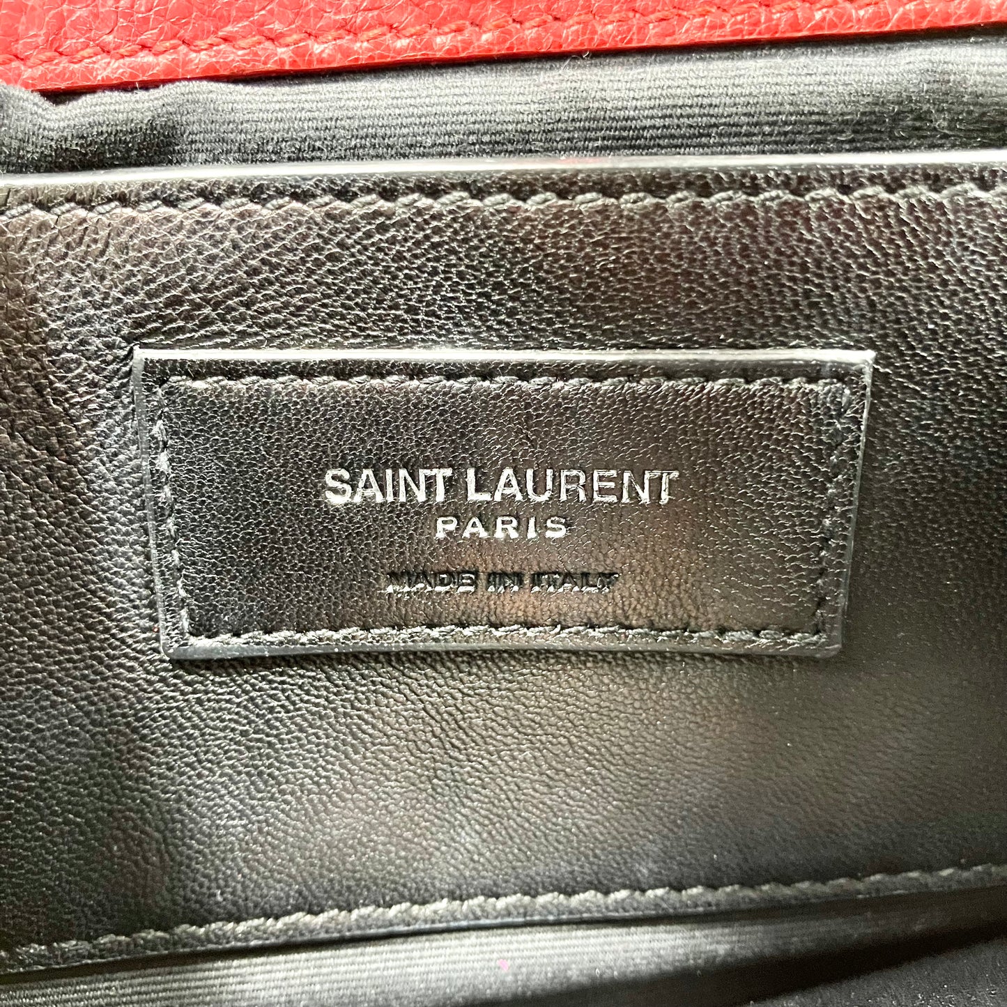 YVES SAINT LAURENT Satchel Chain Shoulder Bag